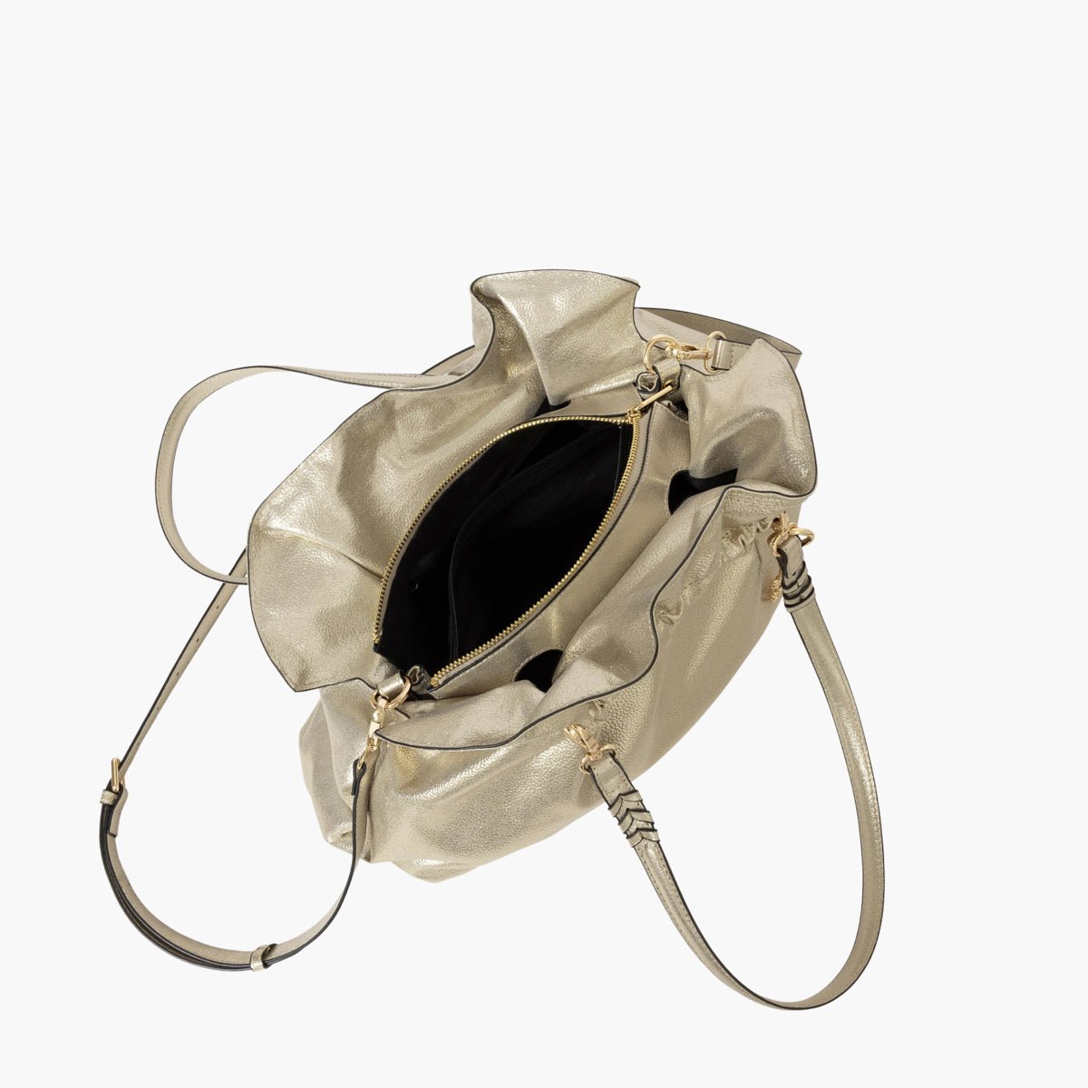 Sac shopper Shania doré, LOLLIPOPS