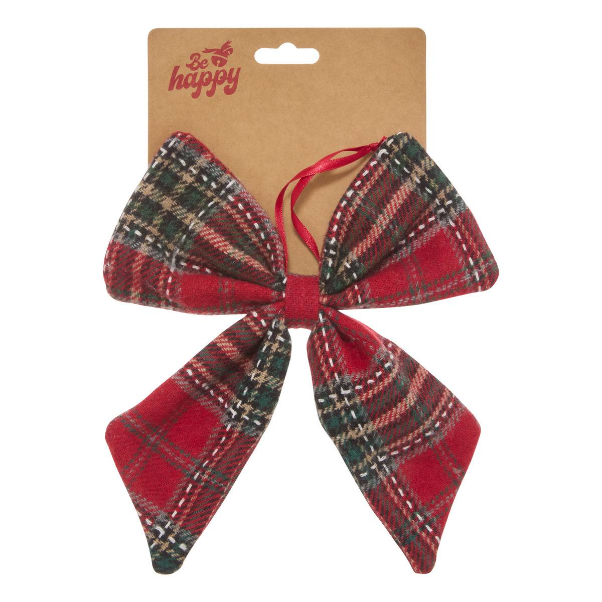 SDN TEXT NOEUD TARTAN/RG 19CM modèle b, ATMOSPHERA