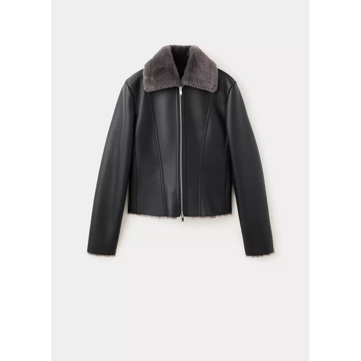 Veste cadol noir, MANGO