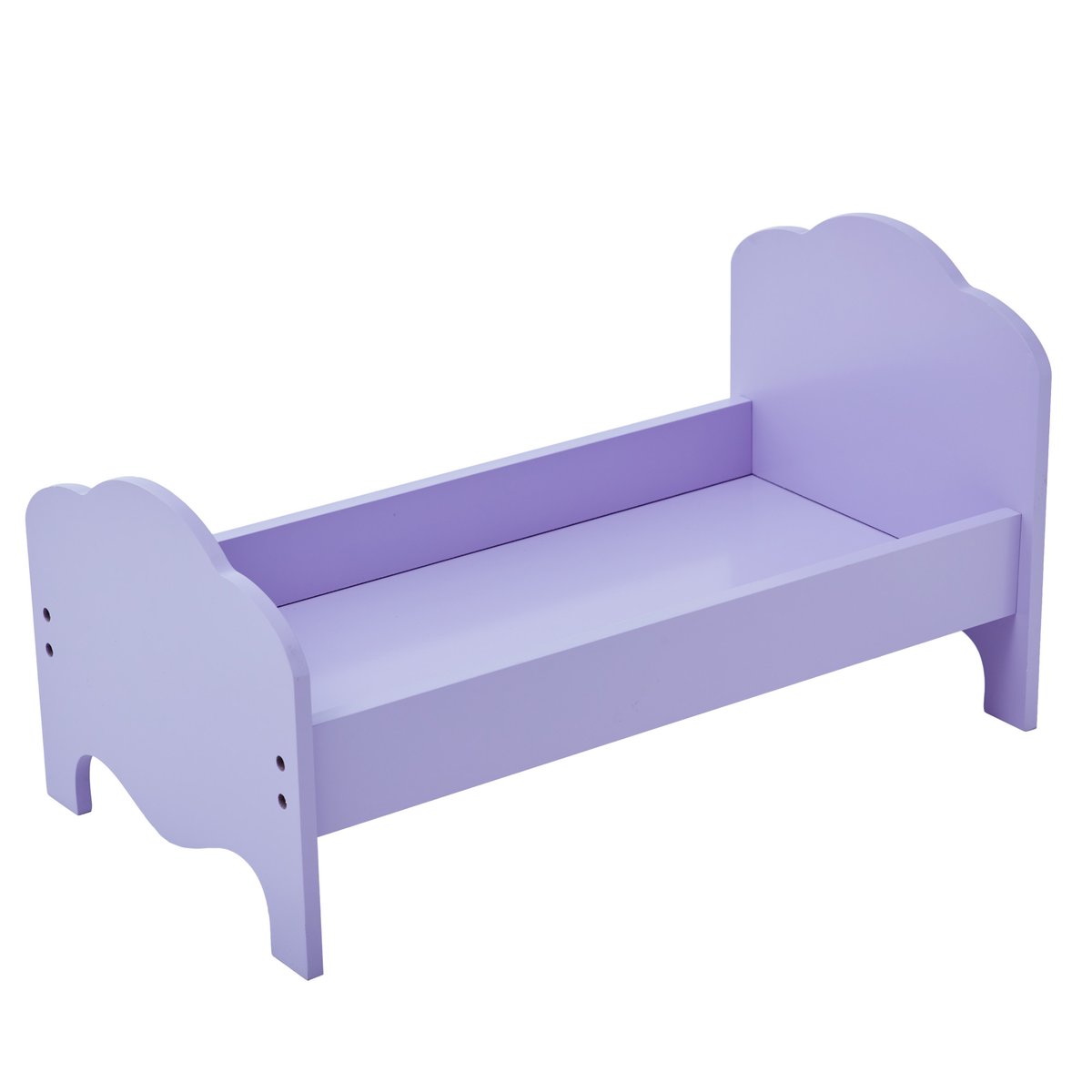 Lit Poupée Violet Draps Zèbre LITTLE PRINCESS rose, TEAMSON KIDS