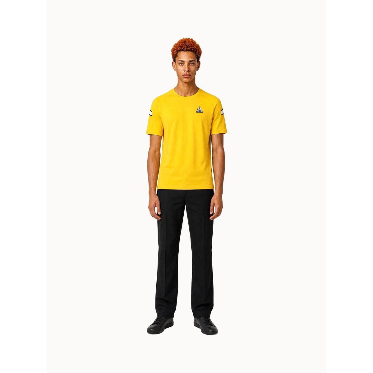 T-shirt Héritage amber yellow, LE COQ SPORTIF