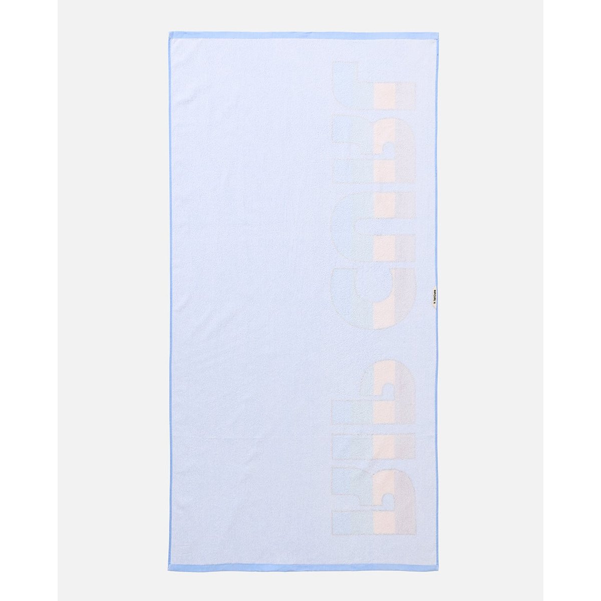 Serviette de plage en velour Stephanie Gilmore bleu ciel, RIP CURL