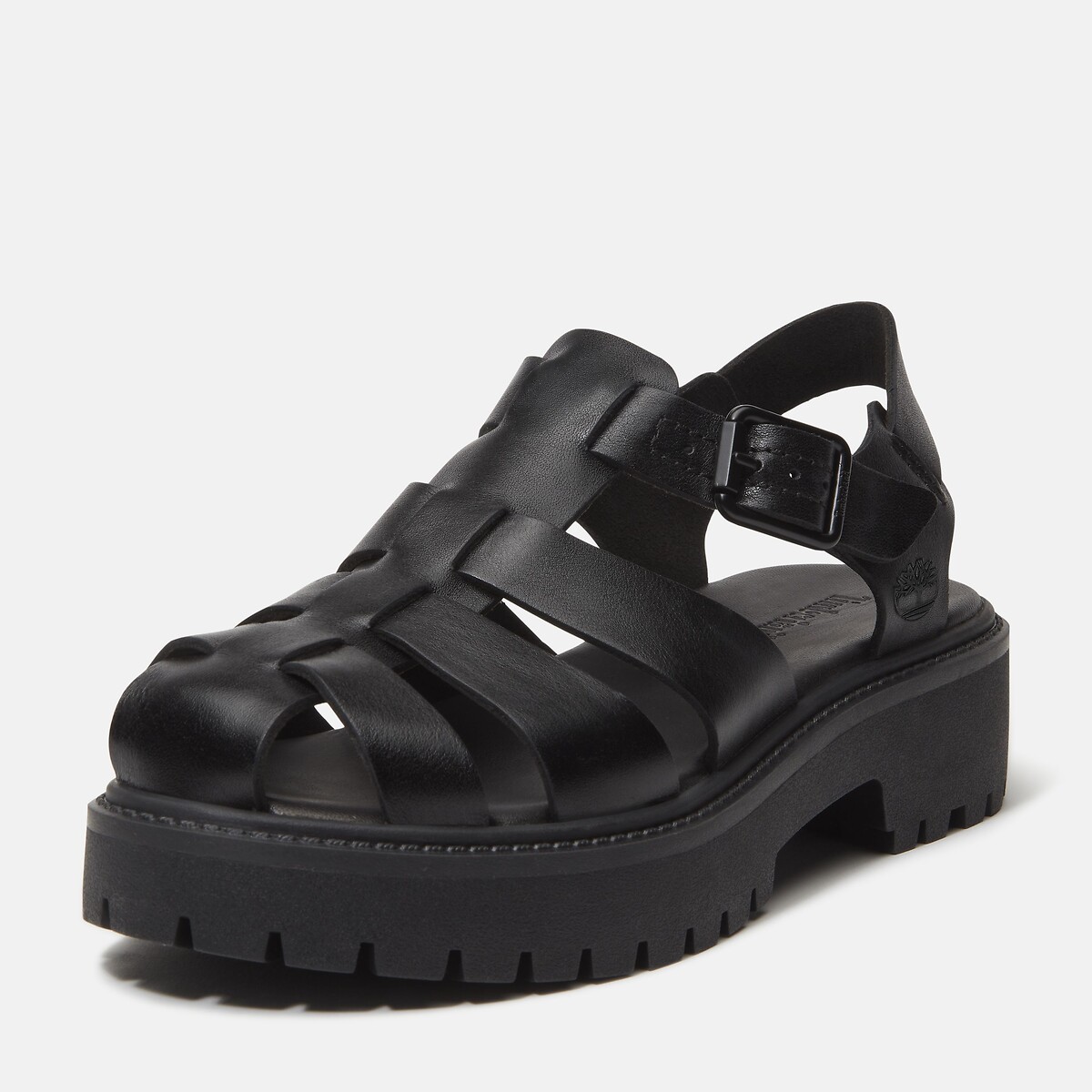 Stone Street Fisherman Leather Sandals black, TIMBERLAND