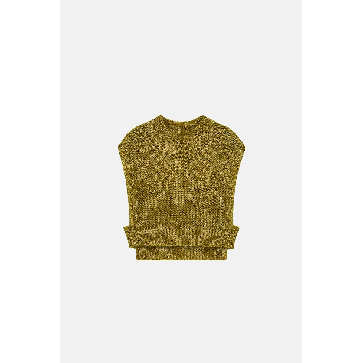 Sigou Sleeveless Crew Neck Jumper khaki, LOUISE MISHA