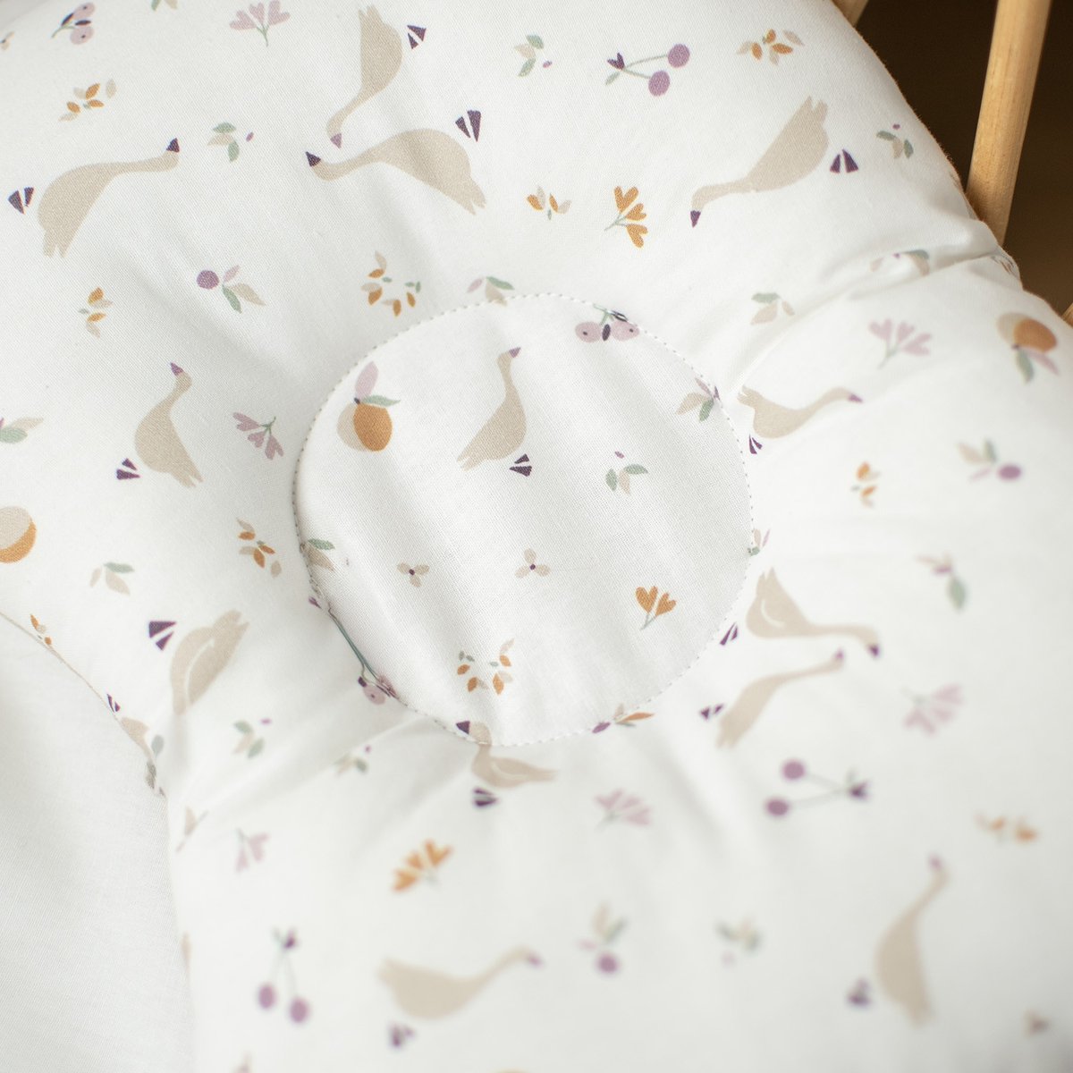 Coussin cale-tête ergonomique en coton SIDONIA sidonia, beige, écru, blanc, SEVIRA KIDS