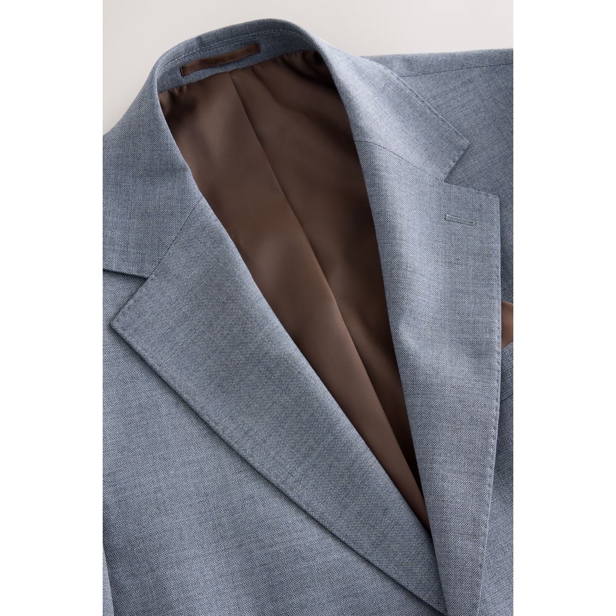 Veste de costume ajustée texturée bleu, NEXT