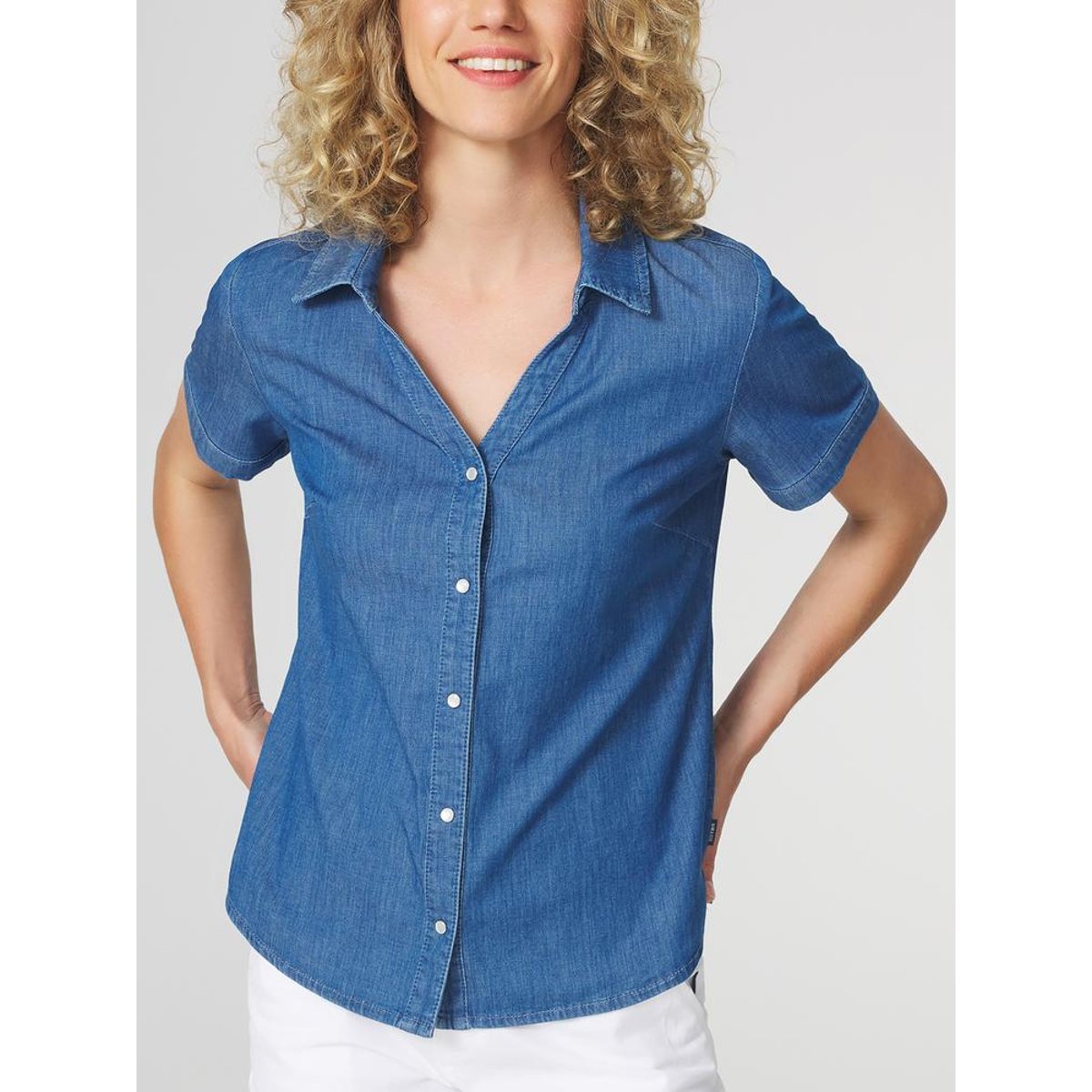 Chemise manches courtes MANDYCHA stone, TBS
