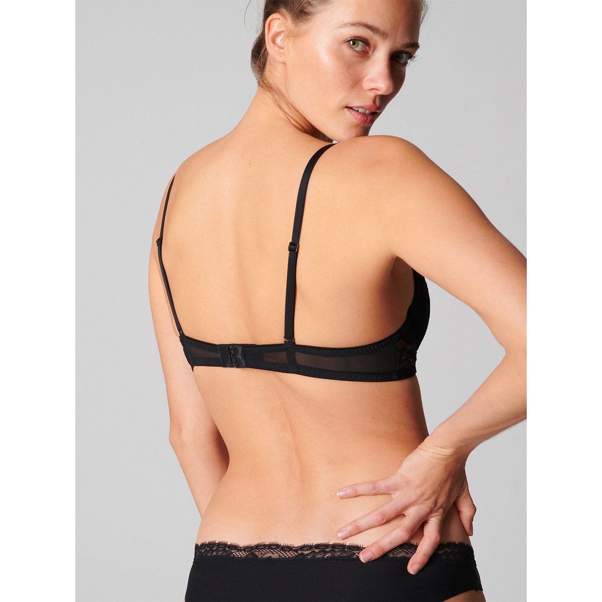 Soutien-gorge push-up triangle, EXOTICA noir, SIMONE PERELE