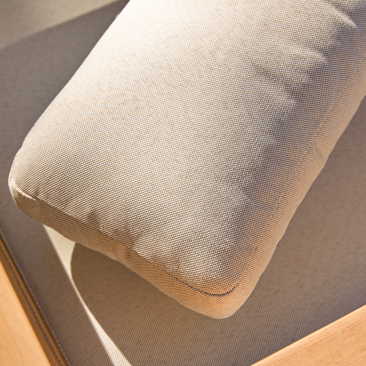 Chaise de jardin en Teck massif, NOAH blanc, TIKAMOON