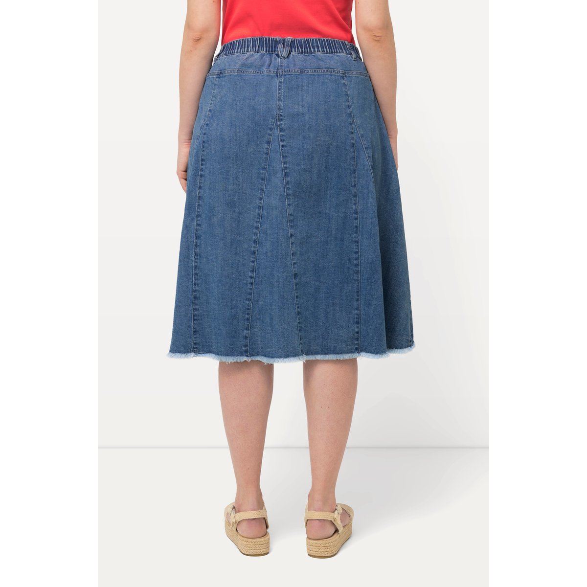Jupe en jean bleu clair, ULLA POPKEN