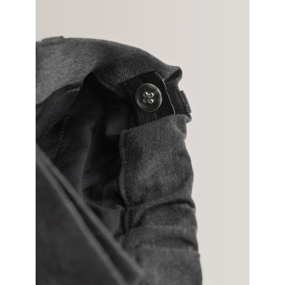 Pantalon d'école long à taille standard gris, NEXT