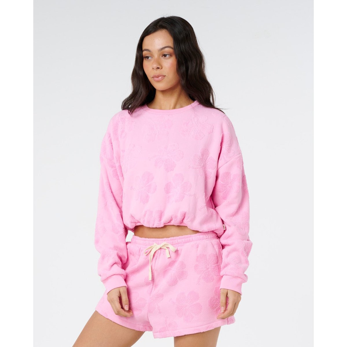 Sweat PARADISE Terry rose, RIP CURL