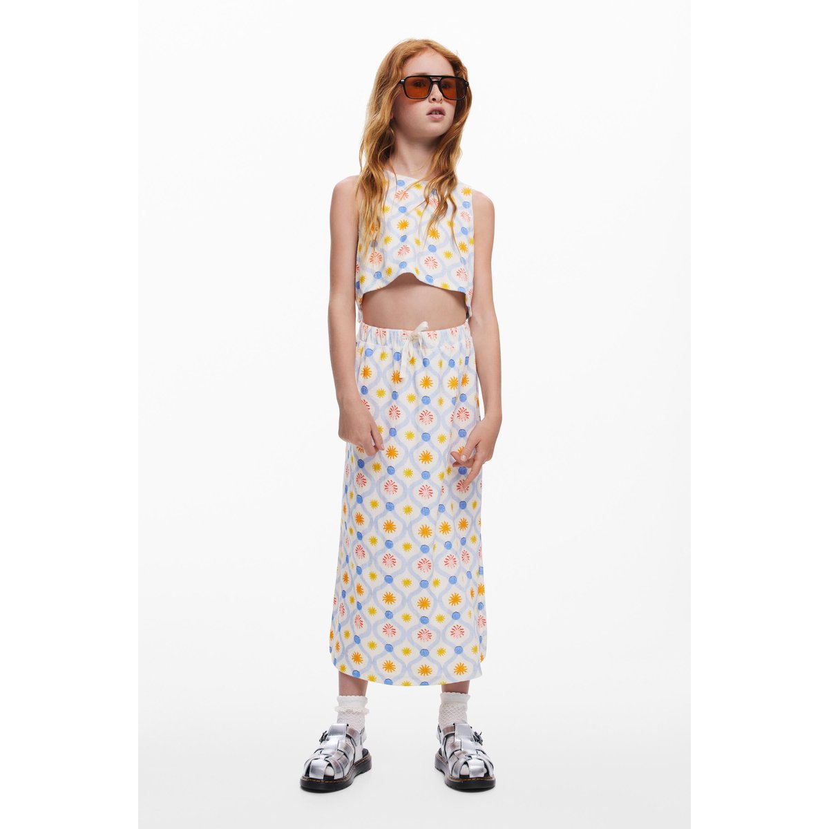 Top semelles beige, DESIGUAL