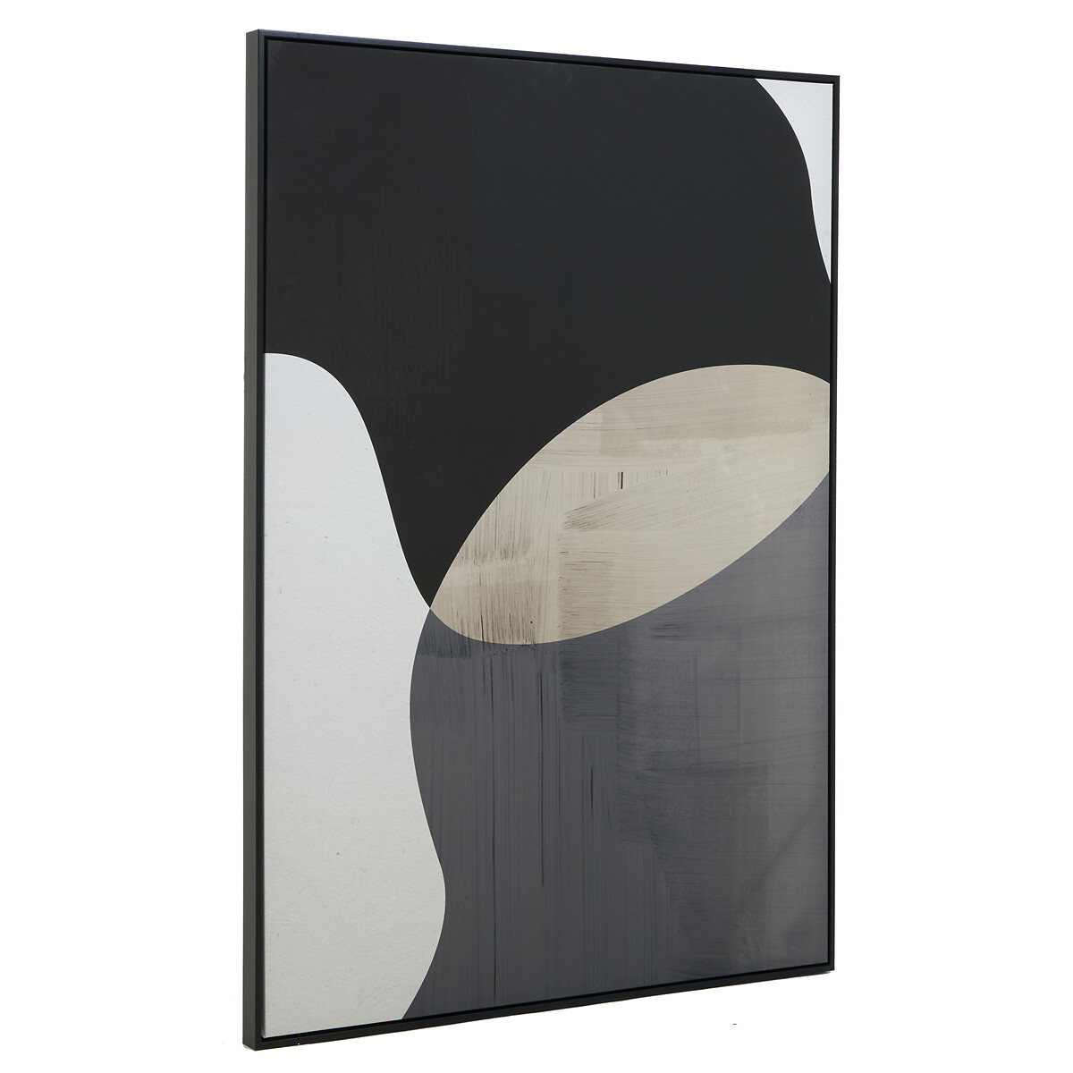 143 x 103cm Monochrome Abstract Wall Art multi-coloured, FIFTY FIVE SOUTH