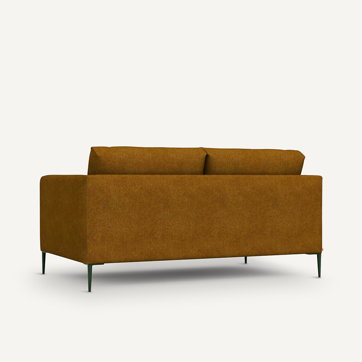 Compacte zetel in gemêleerde gevlochten stof, Oscar amber honing, AM.PM X EMMANUEL GALLINA