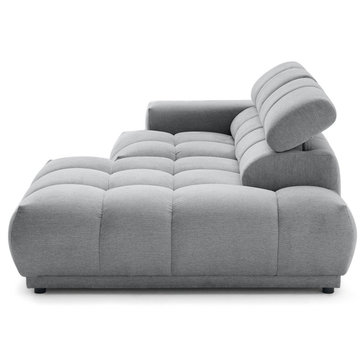 Canapé d'Angle droit 4 places - MATERA gris, BEST MOBILIER