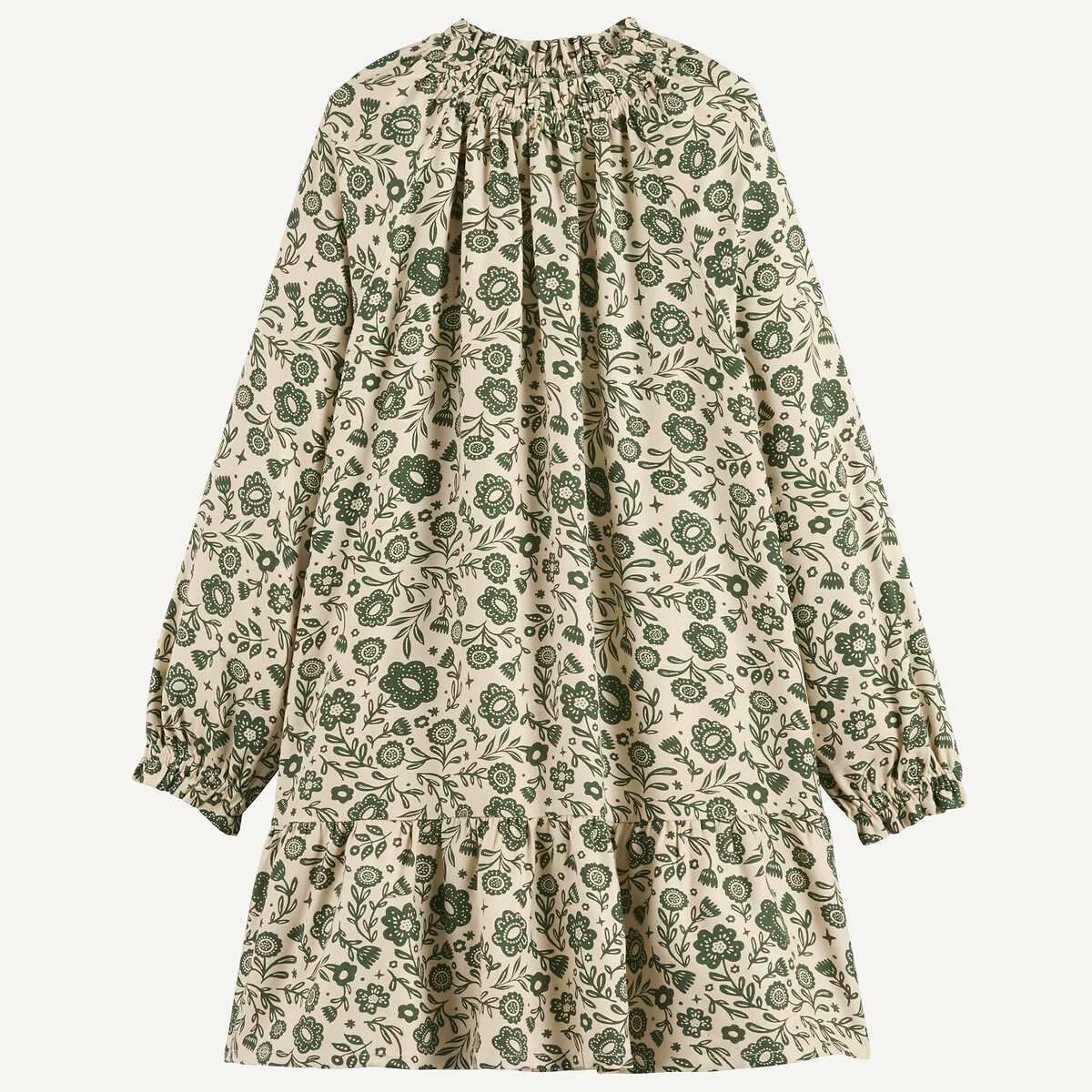 Robe à manches longues, imprimé floral imprimé fleurs, LA REDOUTE COLLECTIONS