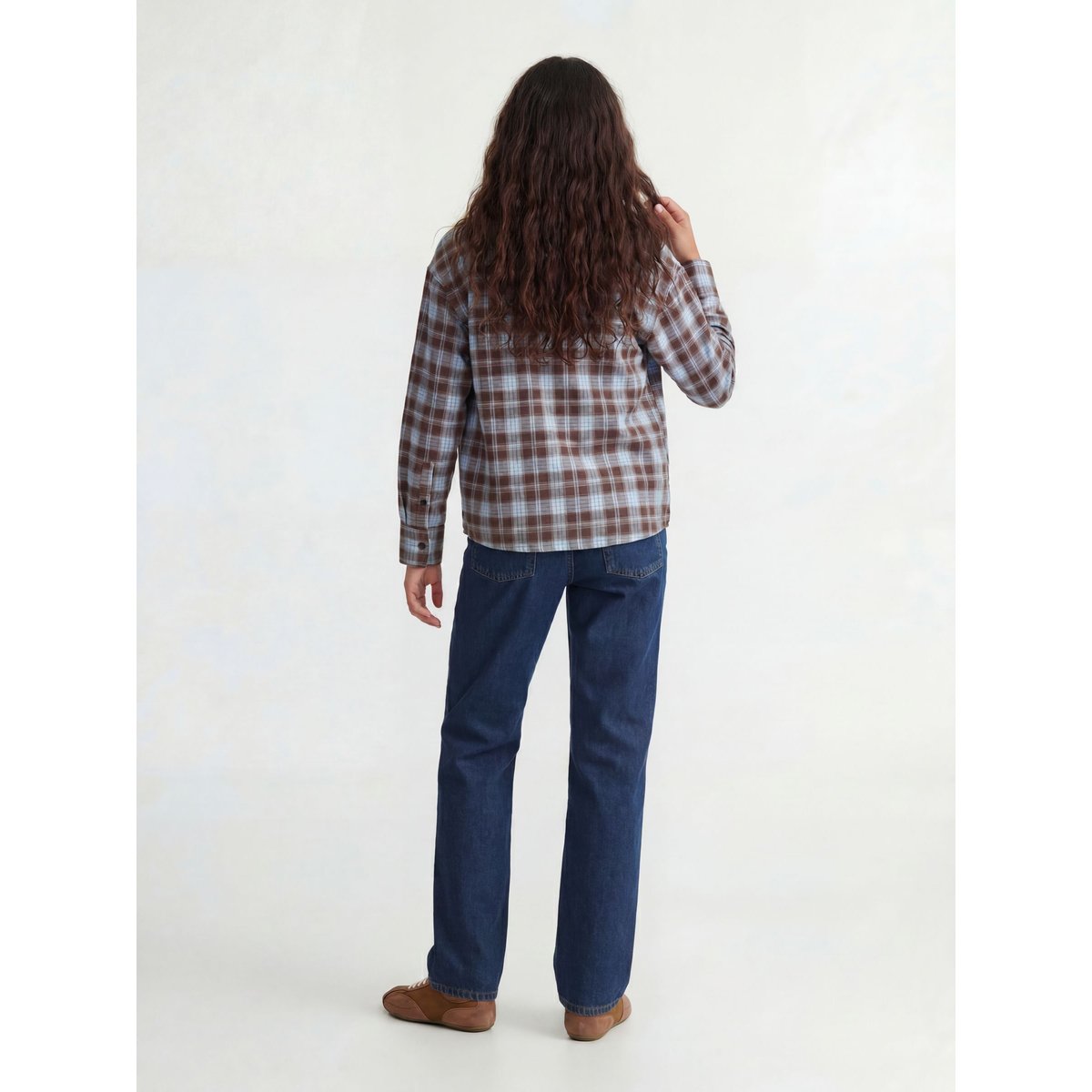 Jean À Coupe Ample bleue - blue denim 1, JJXX