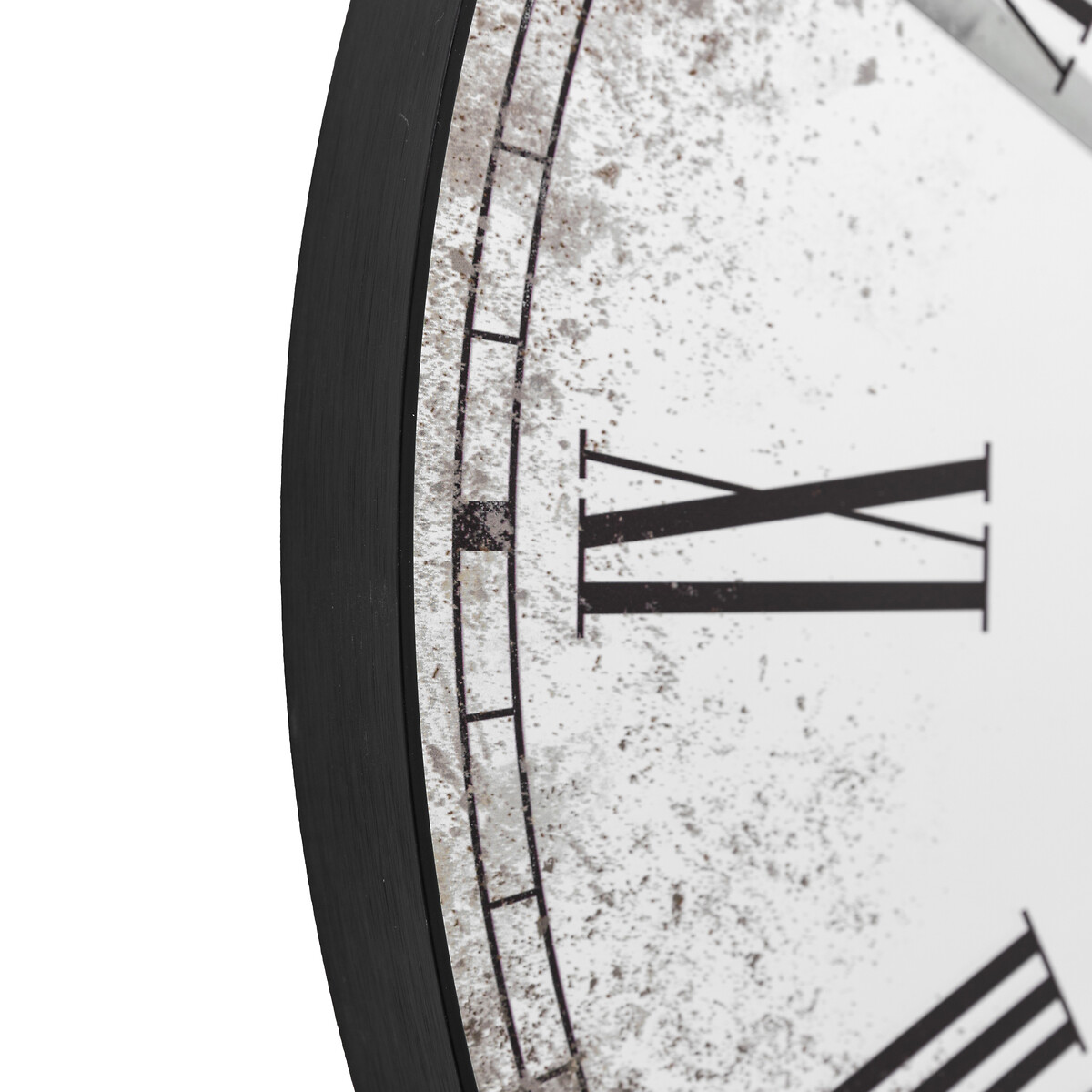 Chester Wall Clock 50cm black, SO'HOME