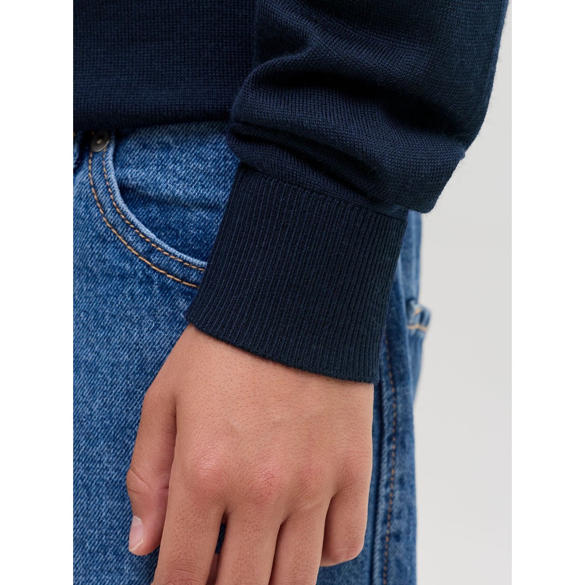Polo Tricoté night sky, JACK & JONES JUNIOR