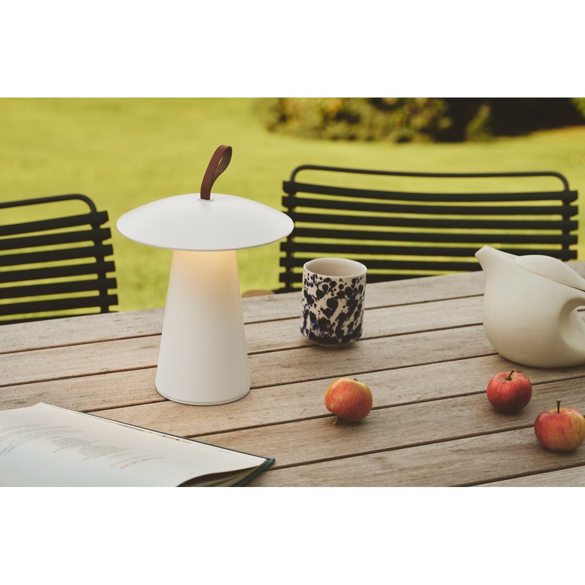 Luminaire nomade Rechargeable et Elégante d'extérieur / 240 Lumen - en aluminium, ARA blanc, NORDLUX