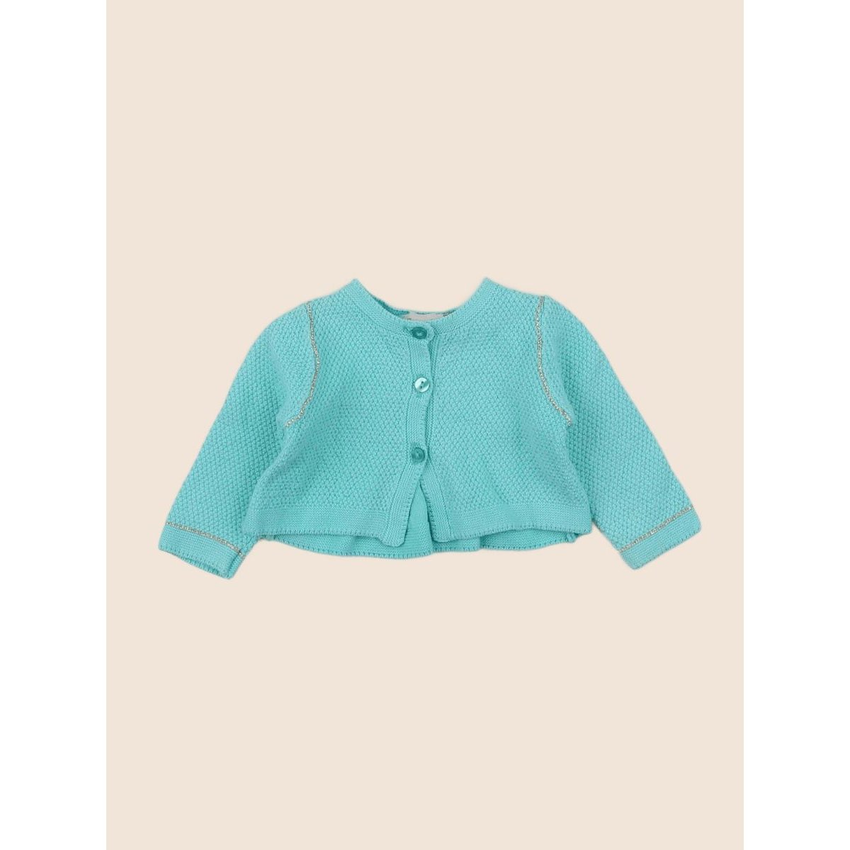 Gilet - Très bon état bleu, CATIMINI