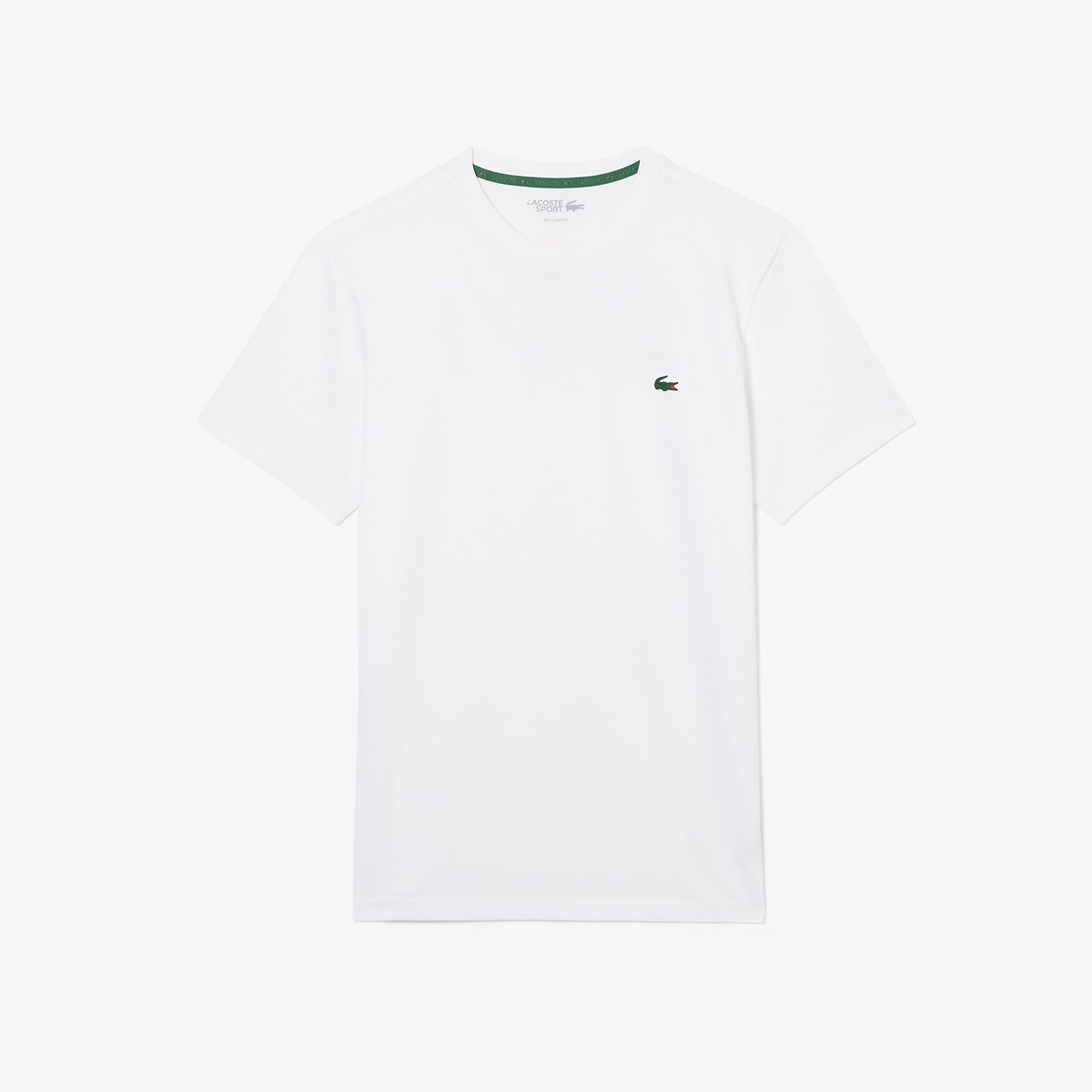 Training T-shirt Regular fit Ultra dry blanc, LACOSTE