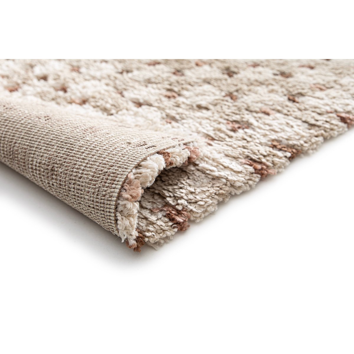 Tapis design doux et épais ATELIER beige sable, AFK LIVING
