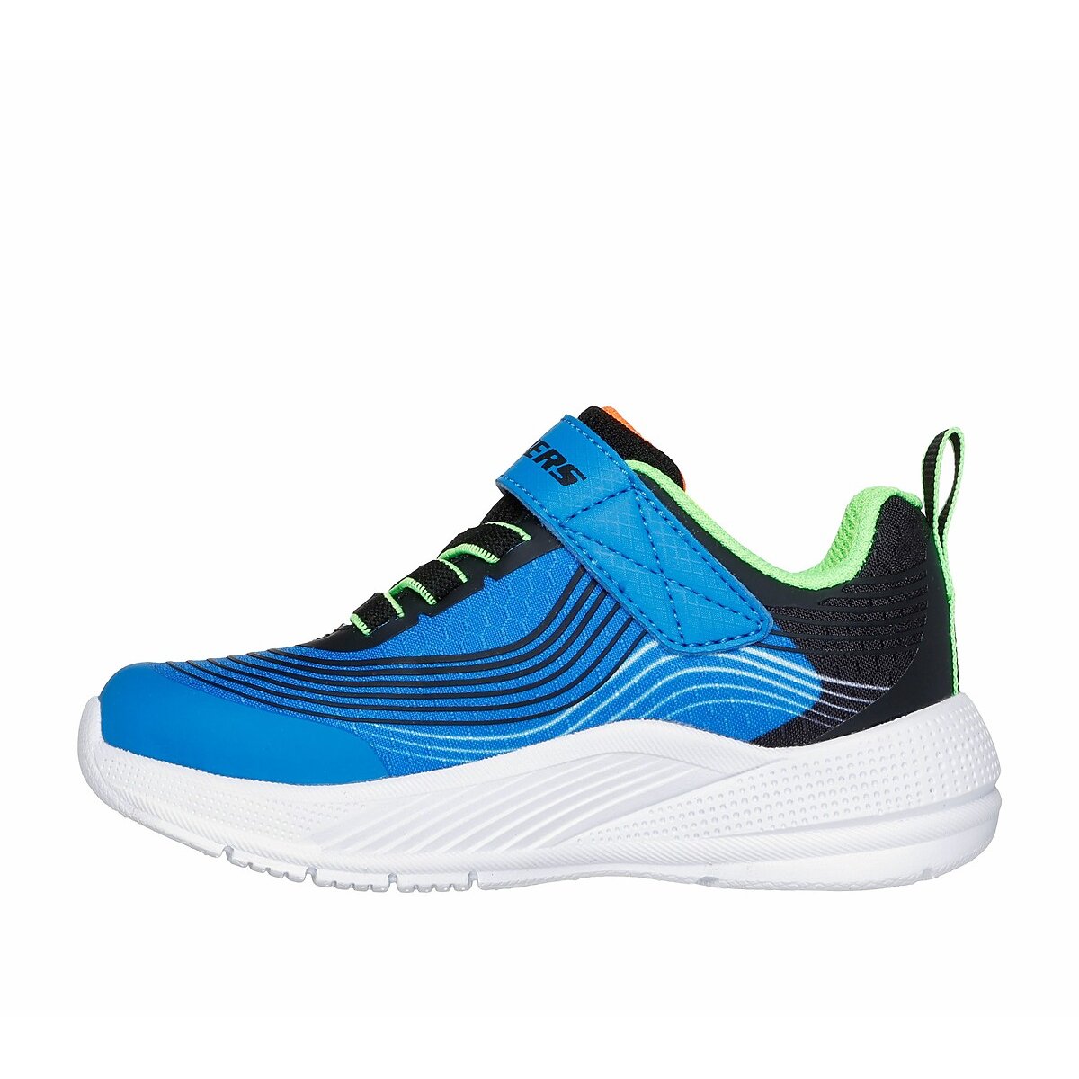 Basket MICROSPEC ADVANCE bleu, SKECHERS