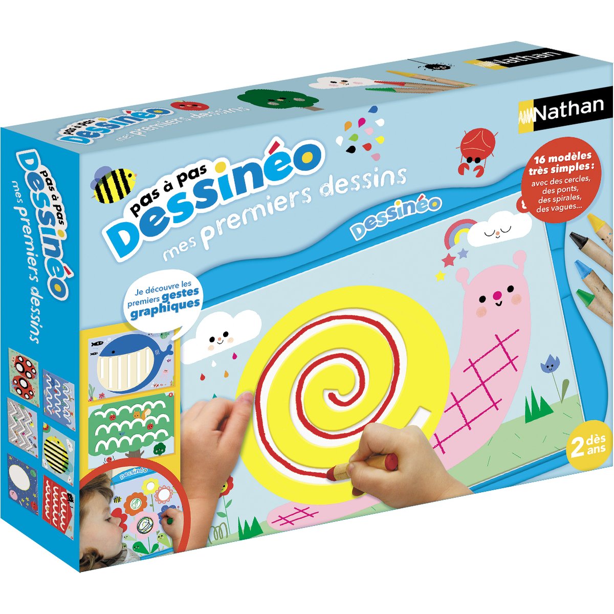 Dessineo Premiers Dessins multicolore, NATHAN