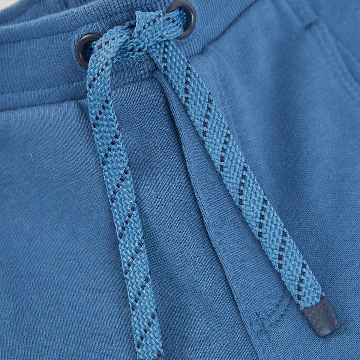 Pantalon garçon en molleton bleu, BOBOLI