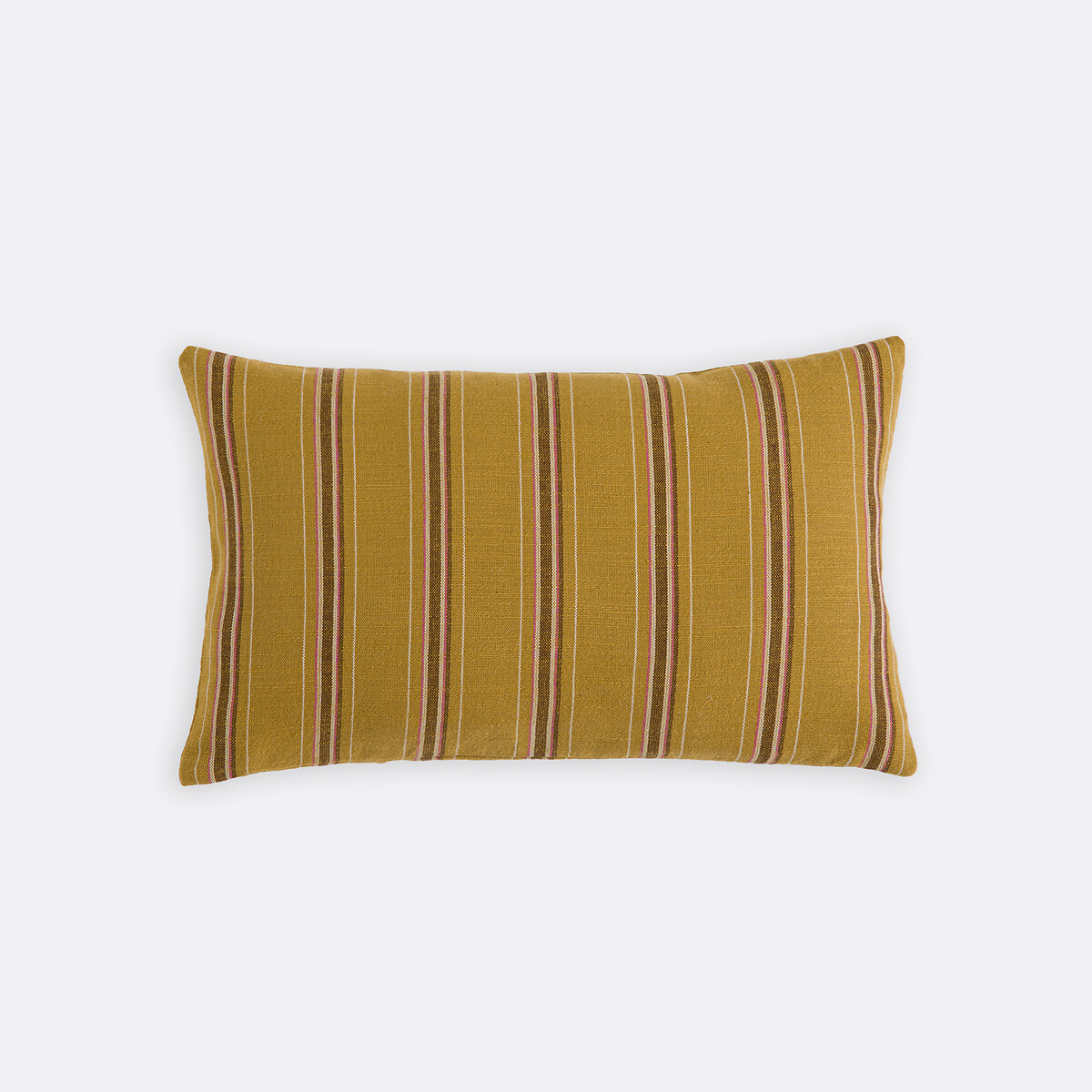 Funda de cojín rectangular de algodón a rayas, OSWALD rayas multicolor , LA REDOUTE INTERIEURS