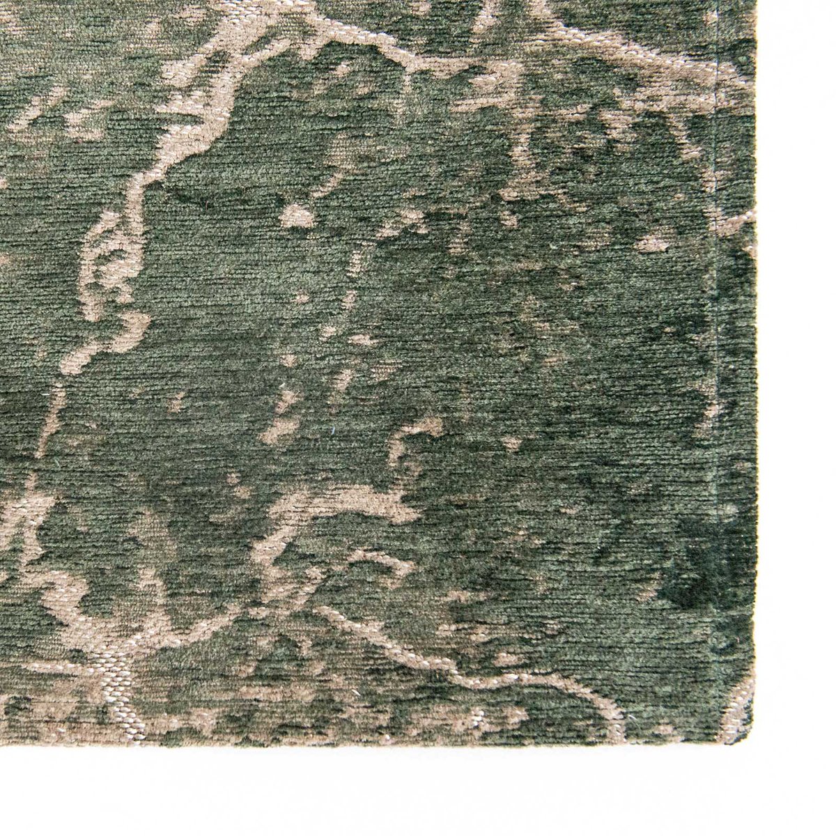 Tapis intérieur/extérieur tissé plat FADE vert, NOVATREND
