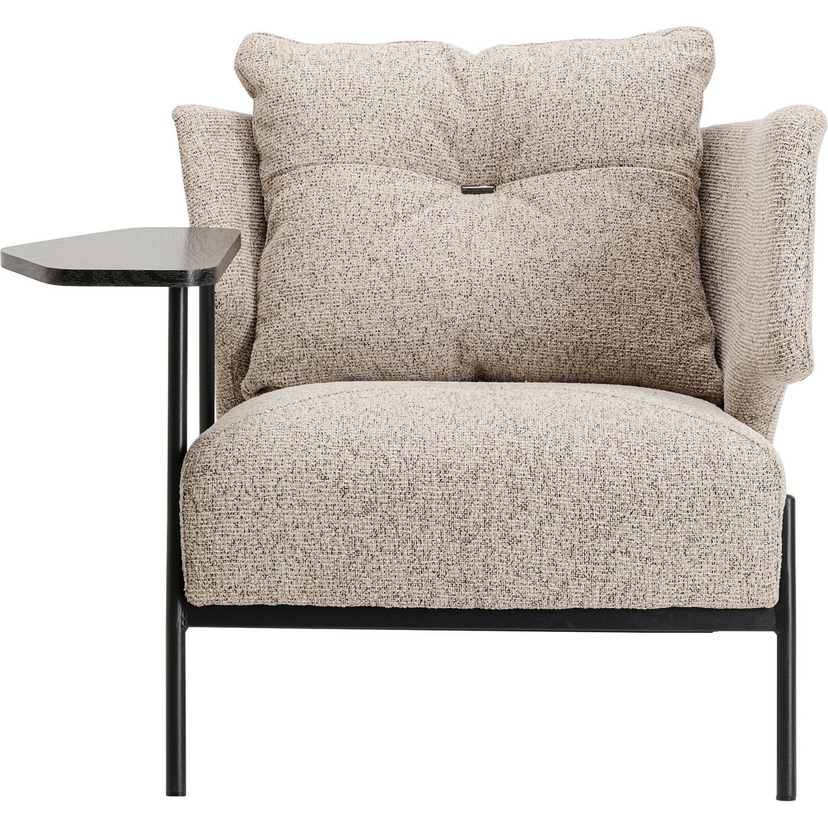 Fauteuil avec tablette intégrée, TAYLOR couleur unique, KARE DESIGN