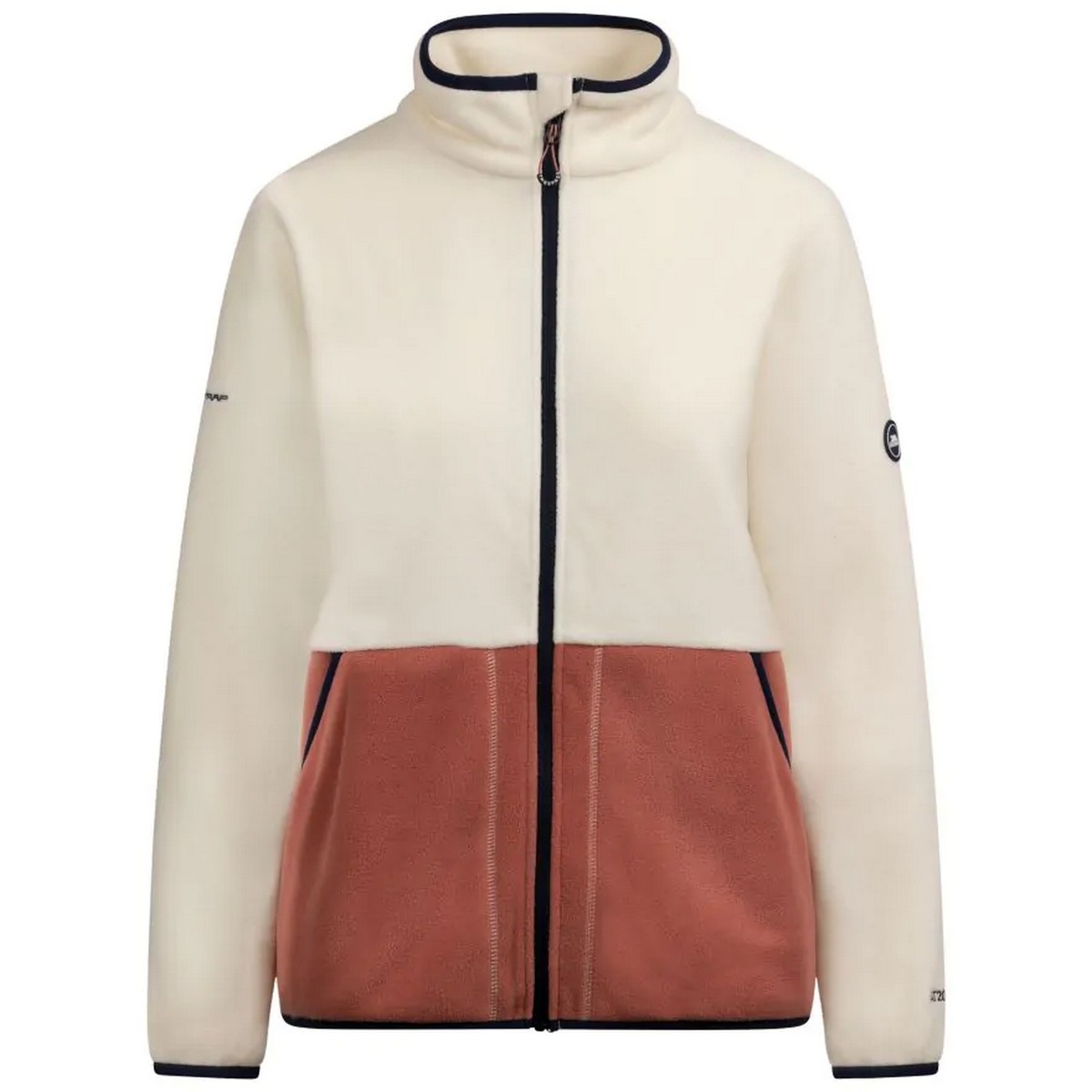 Veste polaire col montant MEMBER beige, TRESPASS