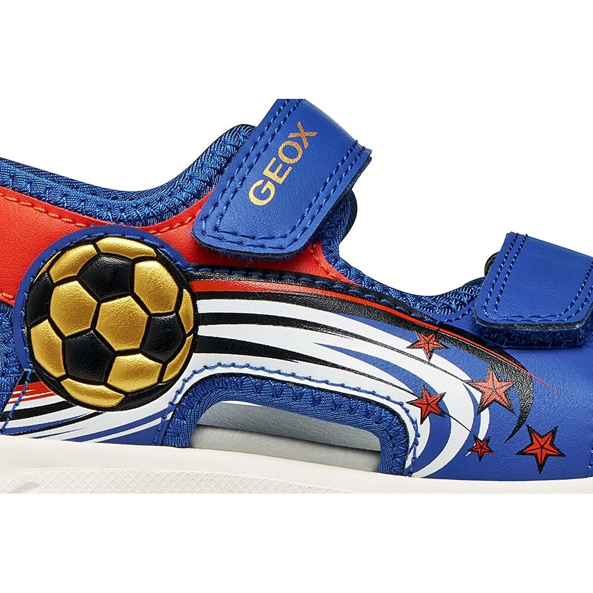 Kids Airadyum Sandals blue/red, GEOX