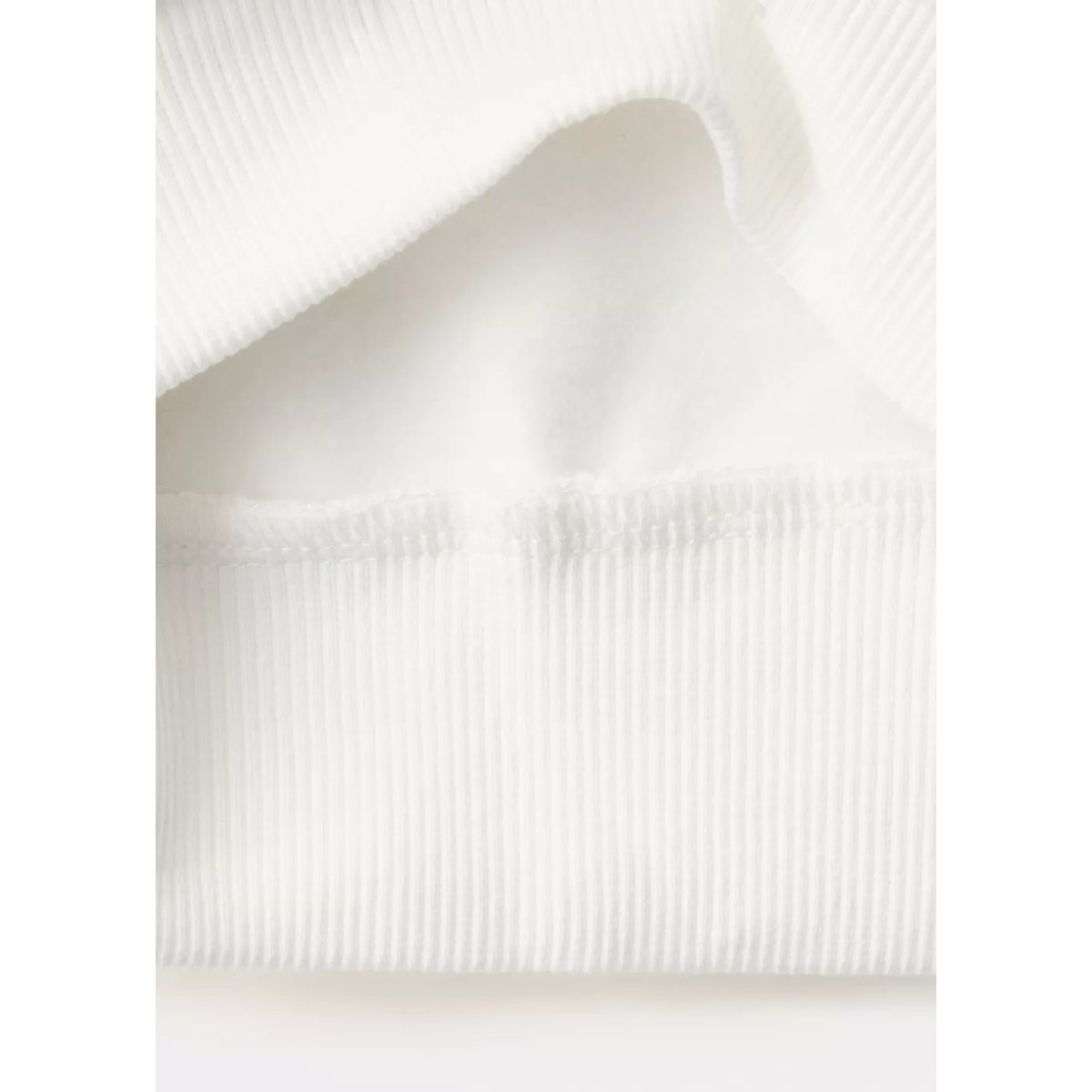 Sweat-shirt détail brodé blanc cassé, MANGO BABY