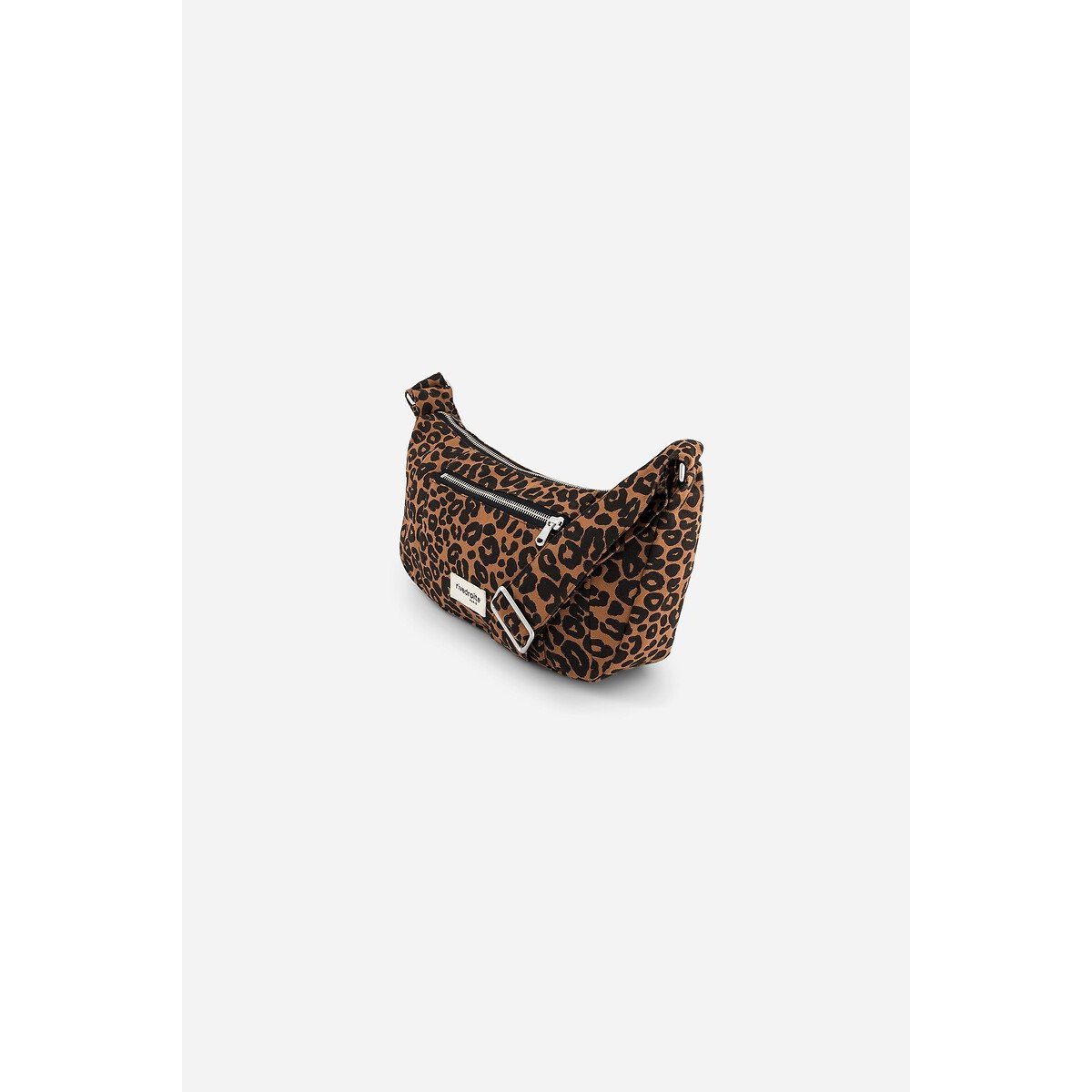 Borsa a mano con stampa leopardata, CHARLOT XS leopardata, RIVEDROITE