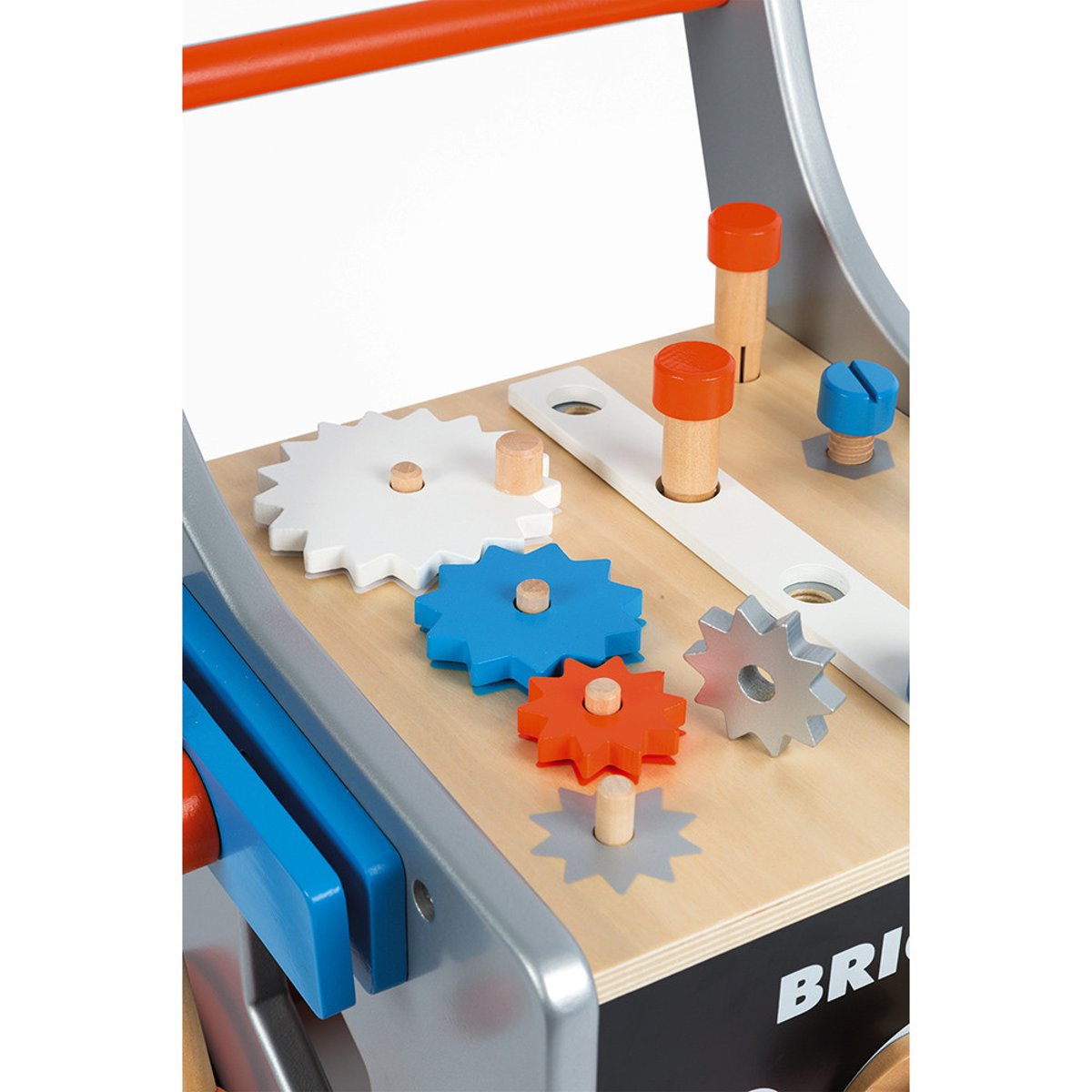 Jouet d'éveil chariot magnétique brico kids multicolore, JANOD