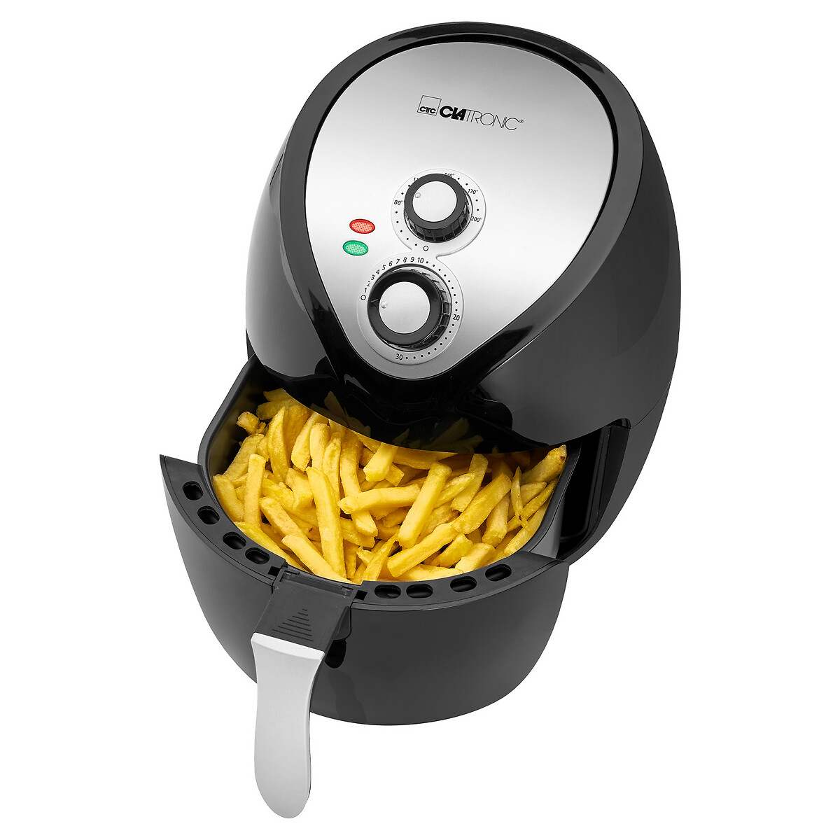 Fritadeira sem óleo, 3,6 L, da Clatronic preto , CLATRONIC