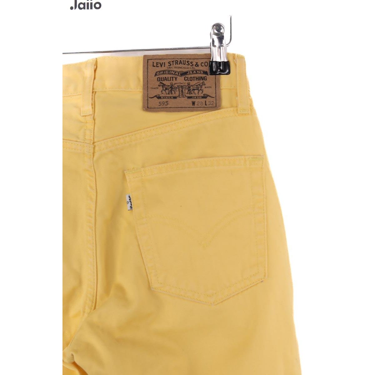 Jean droit - Très Bon État jaune, LEVI'S