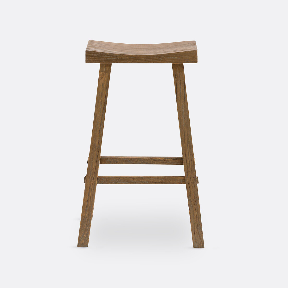 Tabouret de bar en orme massif H75 cm, Asayo naturel, LA REDOUTE INTERIEURS