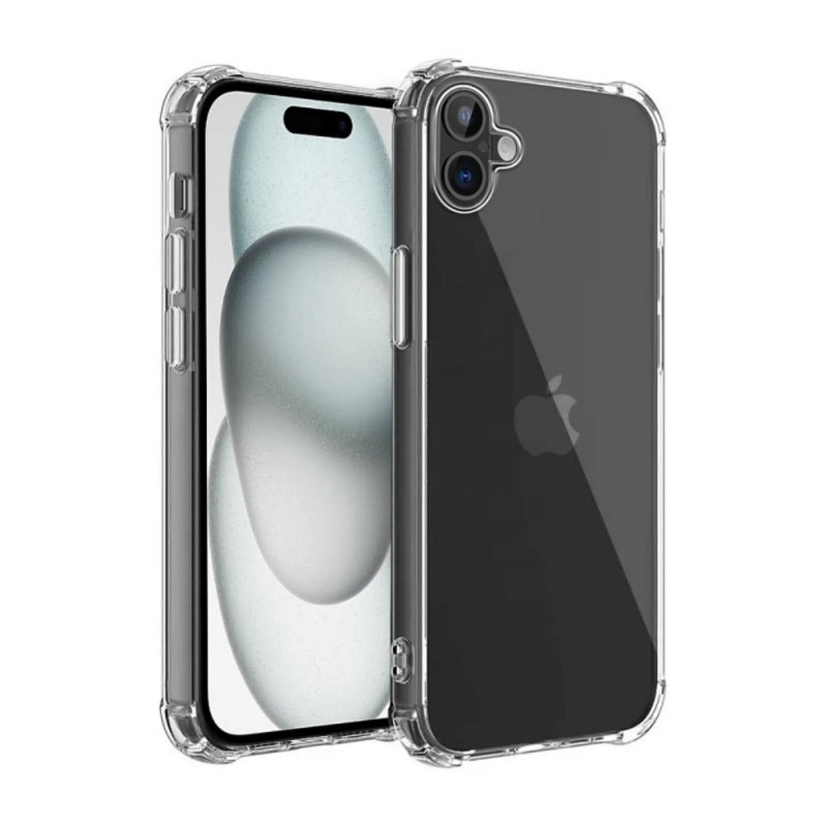 Coque iPhone 16 Plus antichoc + 2 vitres transparent, EVETANE