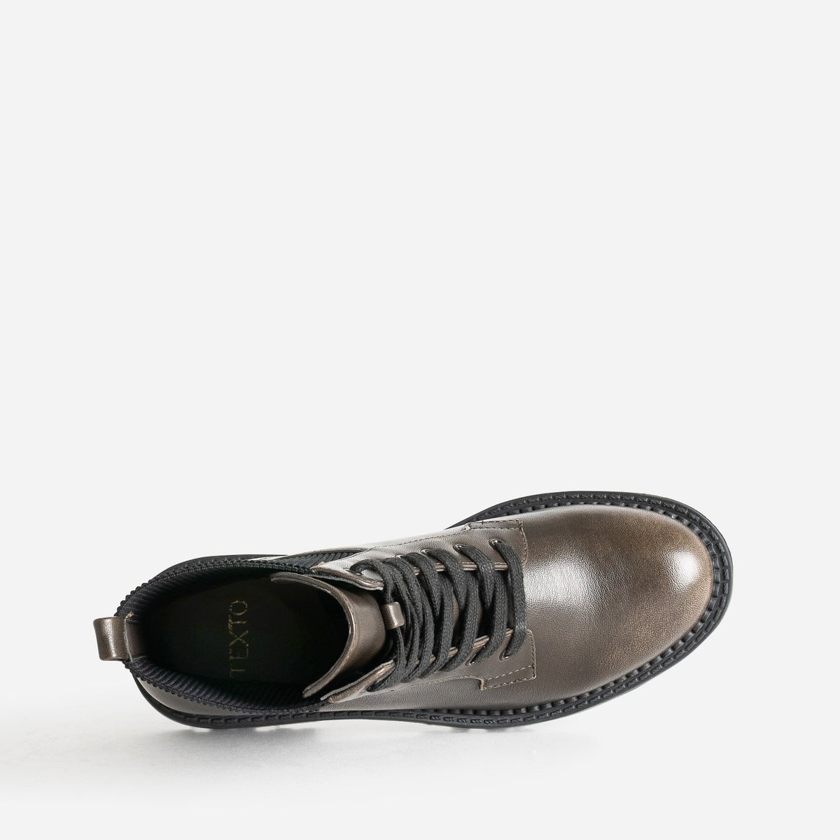 Boots COLOLA marron, TEXTO