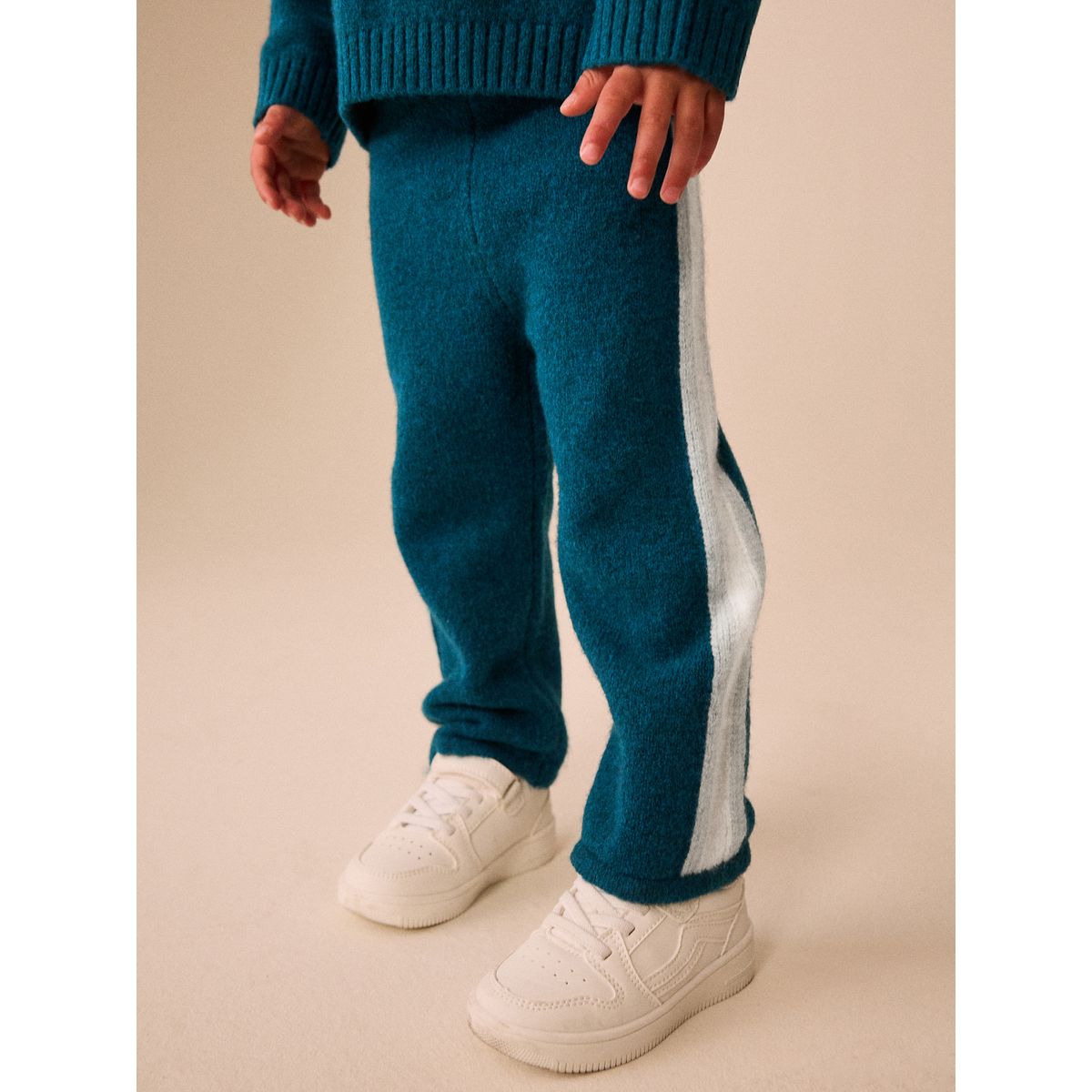 Pull en maille et pantalon de jogging bleu turquoise tokyo, NEXT