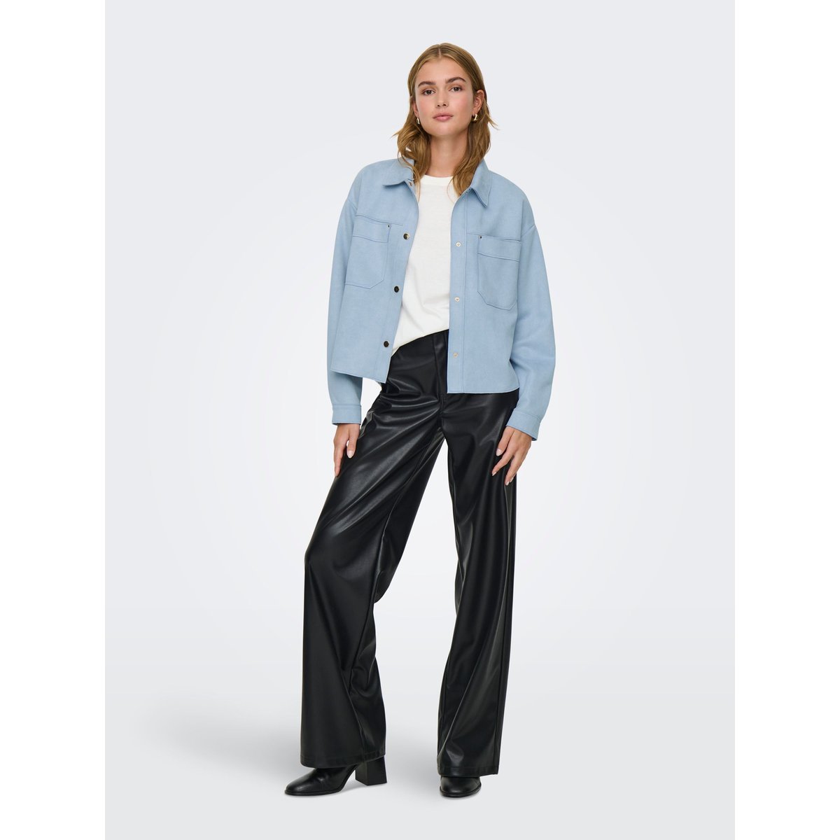 Chemise cashmere blue, JDY