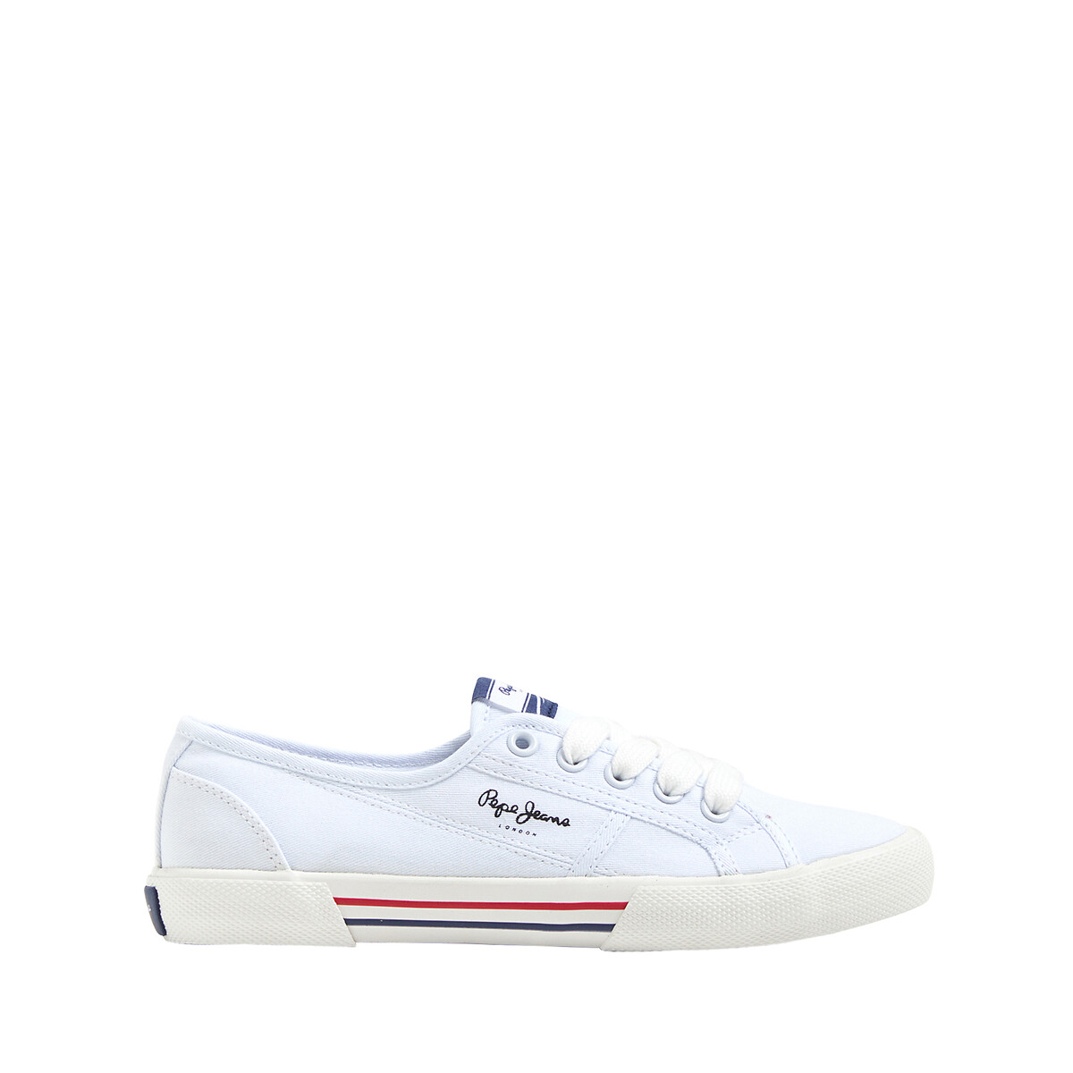 Baskets Brady Basic blanc, PEPE JEANS