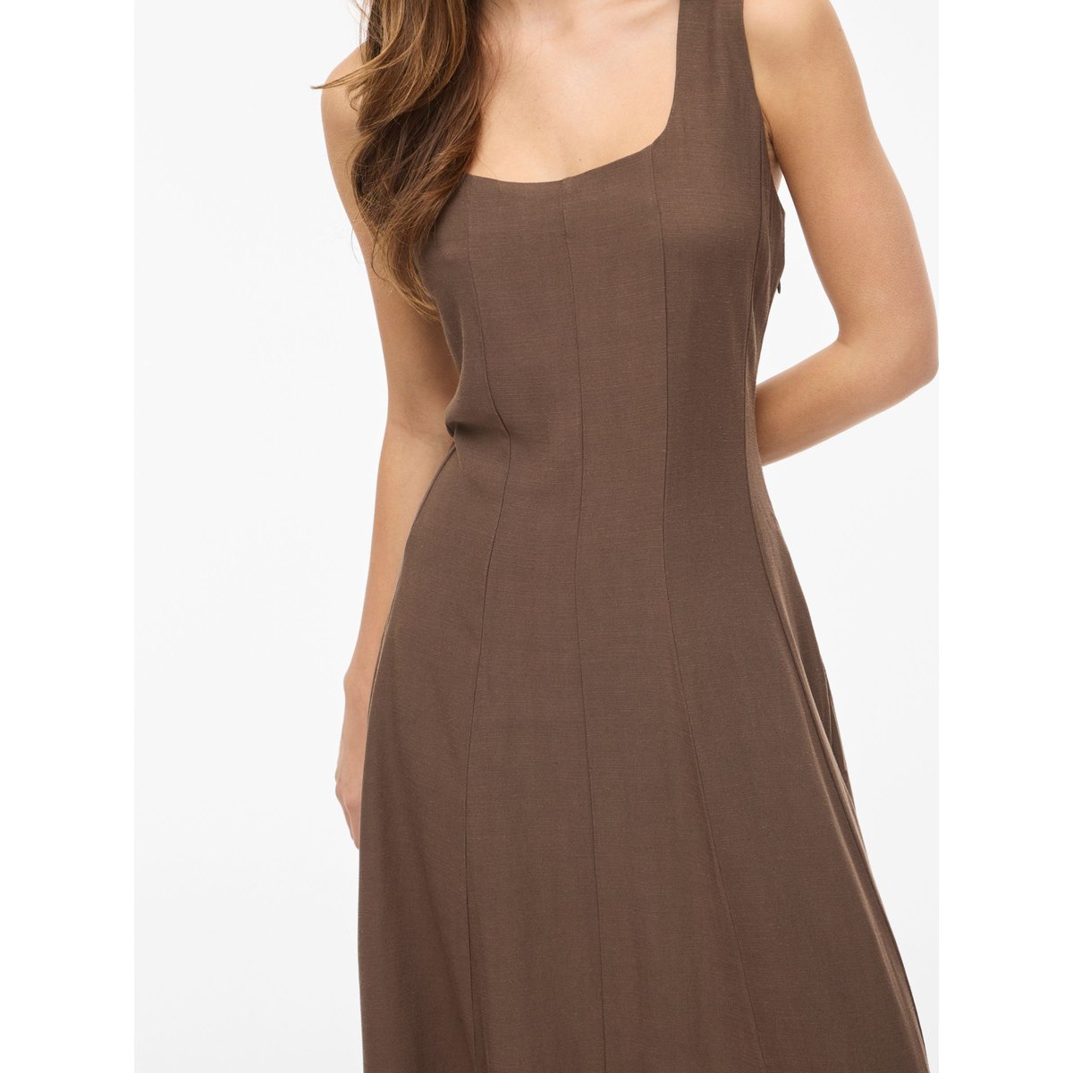 Robe Mi-Longue slate black, VILA