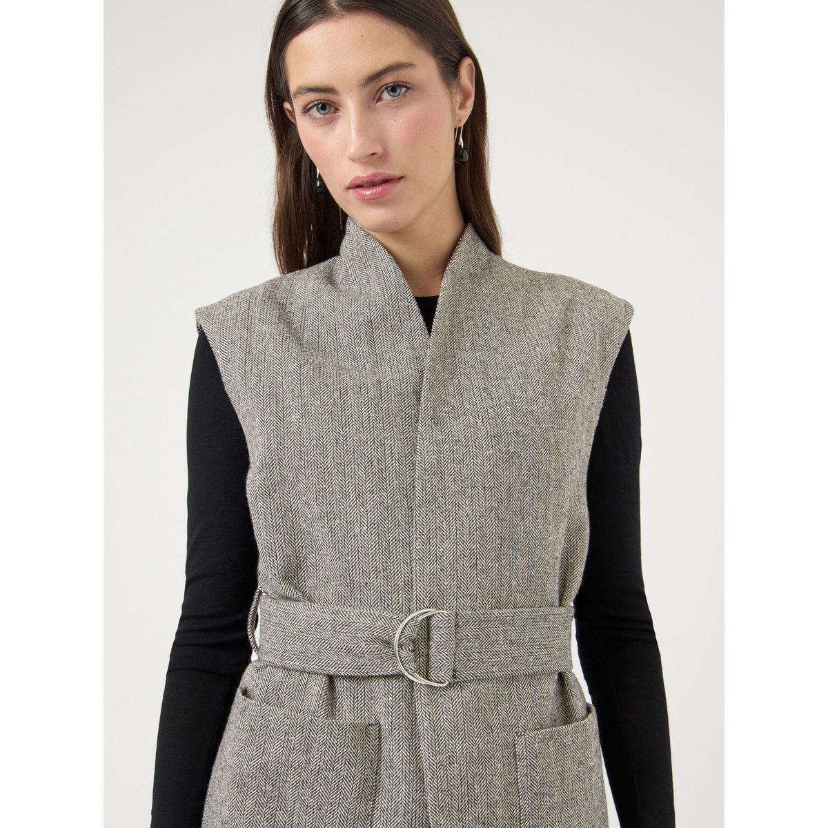 Gilet noir - black, YAS