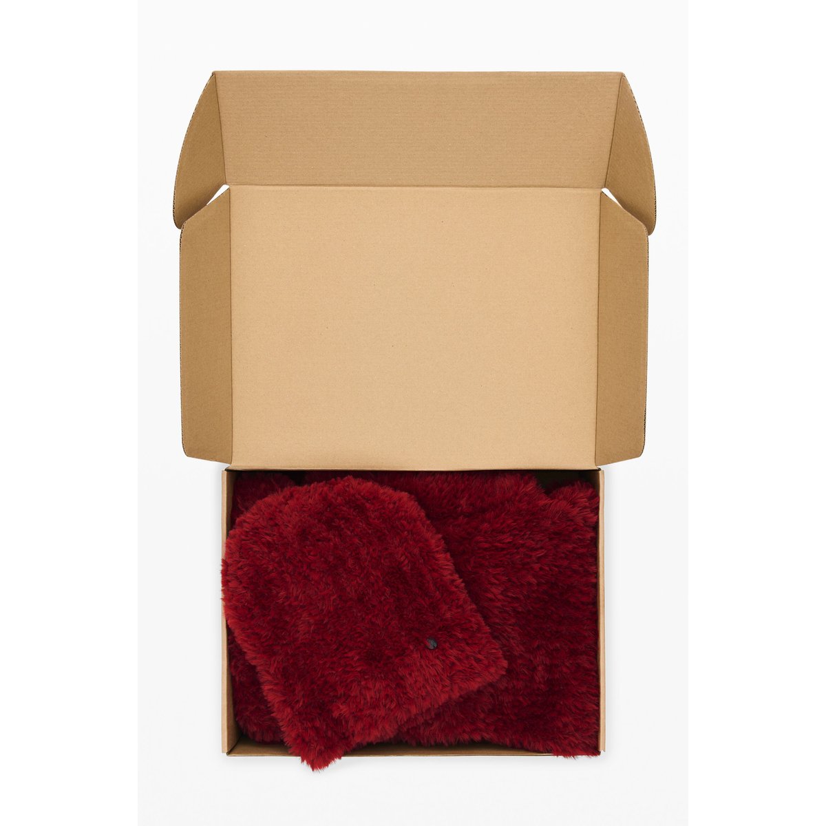 Pack pull court et bonnet rouge, DESIGUAL